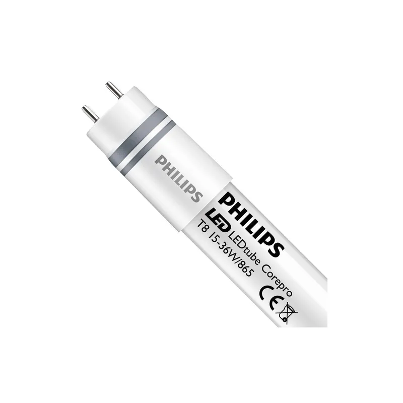 Favorito De Clientes Philips Tubo LED T8 CorePro (HF) Standard Output 15W 1600lm - 865 Luz de Día | 120cm - Reemplazo 36W