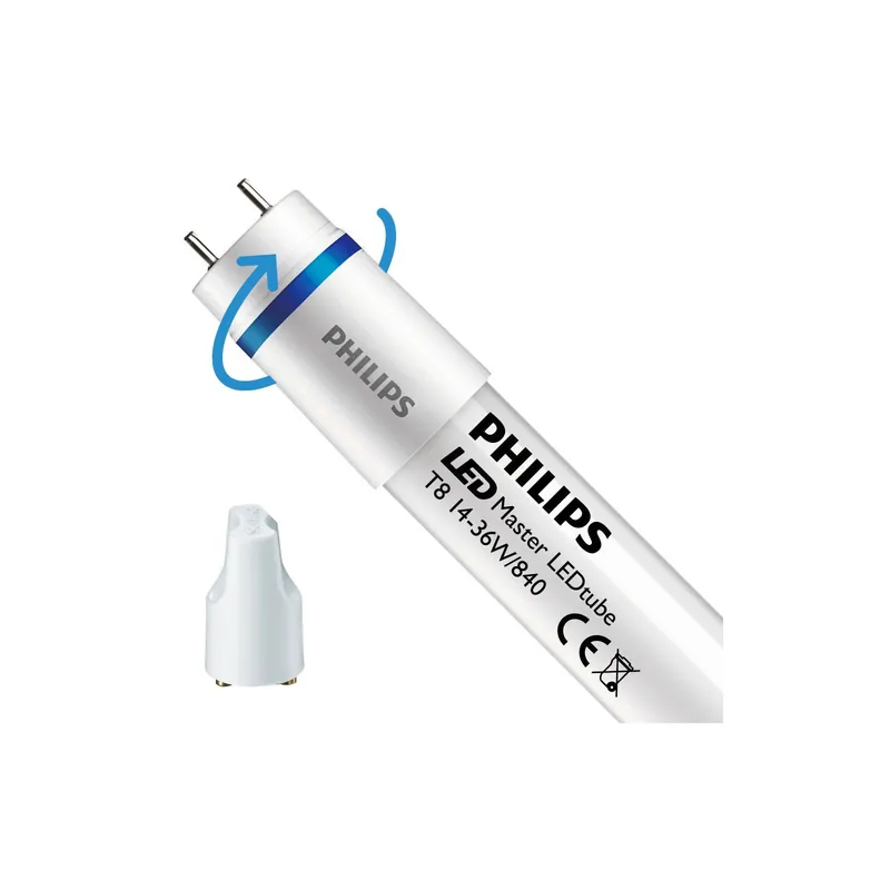 Philips Tubo LED T8 MASTER (EM/Mains) High Output 14W 2100lm - 840 Blanco Frio | 120cm - Reemplazo 36W Alta Calidad