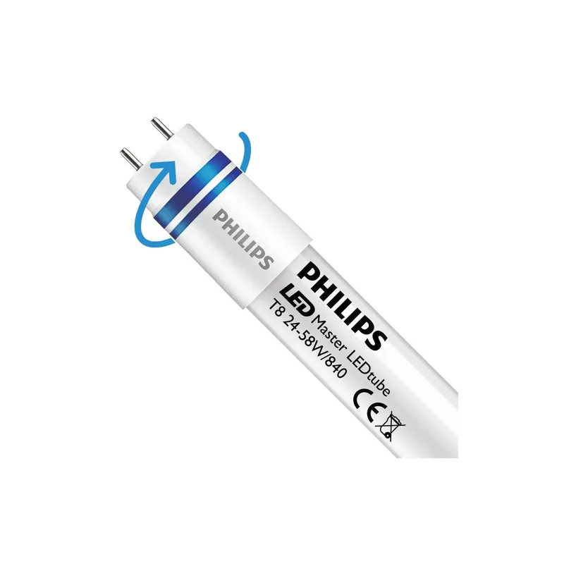 Philips Tubo LED T8 MASTER (HF) Ultra Output 24W 3700lm - 840 Blanco Frio | 150cm - Reemplazo 58W Precio Rebajado