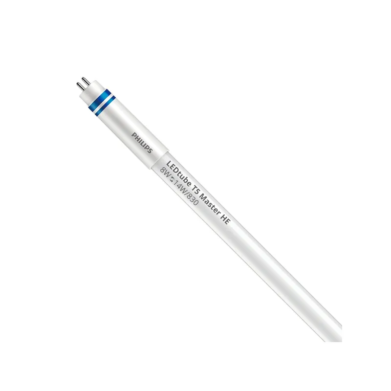 Bestseller Philips Tubo LED T5 MASTER (HF) High Efficiency 8W 1000lm - 830 Luz Cálida | 55cm - Reemplazo 14W