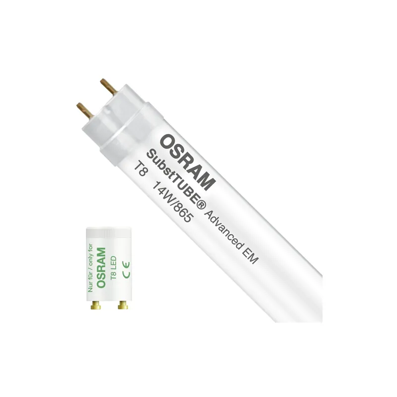 A Buen Precio Osram Tubo LED T8 SubstiTUBE Advanced (EM/Mains) Standard Output 14W 2100lm - 865 Luz de Día | 120cm - Reemplazo 36W