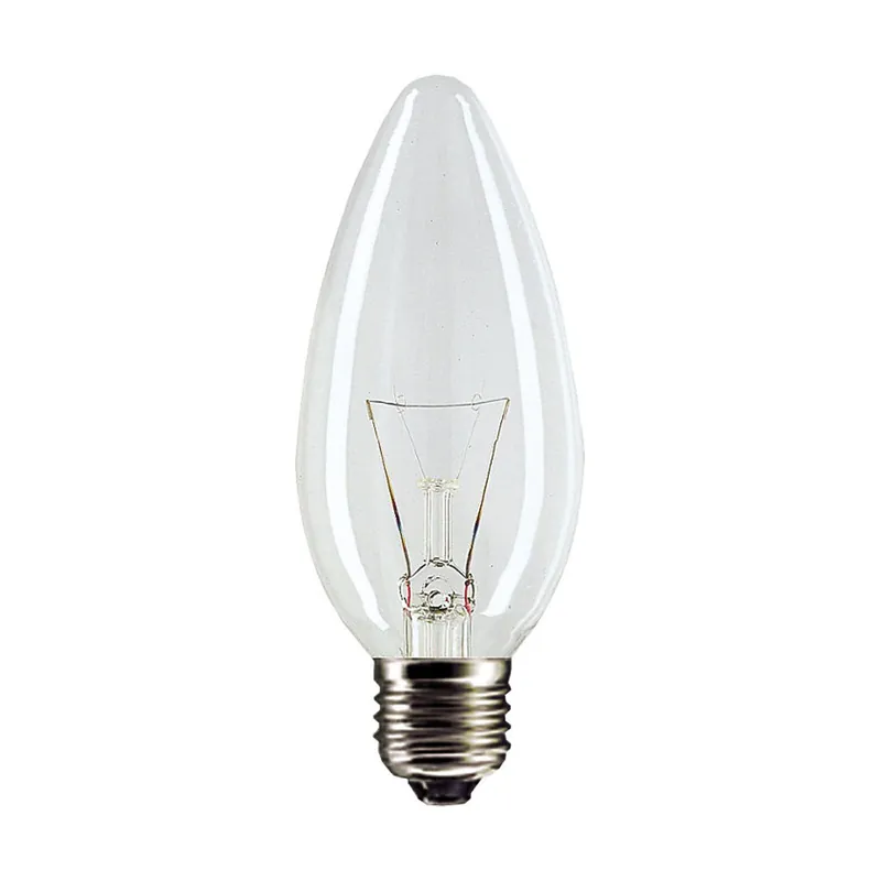 Estándar Incandescente Torcida Clara B35 E27 60W 230V Marca Reconocida