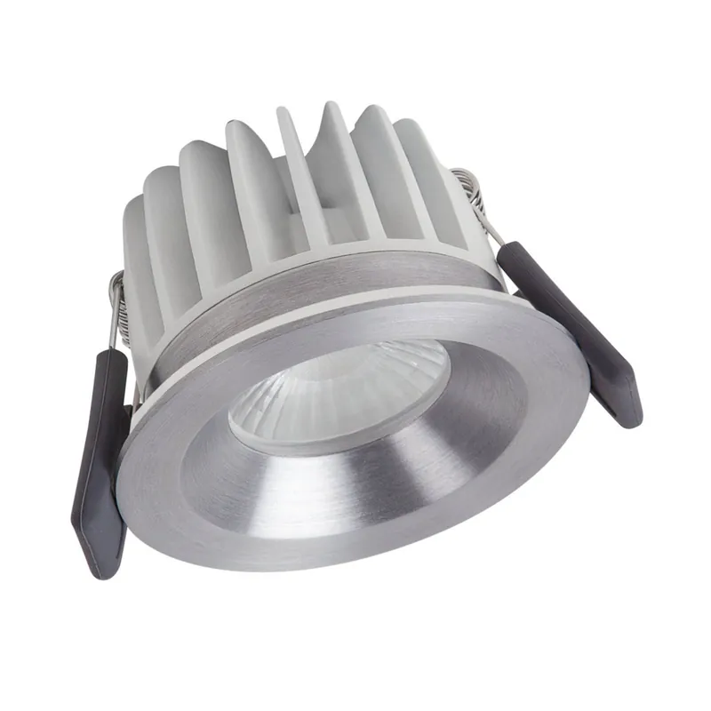 Ledvance LED SPOT Incombustible Plata 8W 620lm 36D - 830 Luz Cálida | 81mm - IP65 - Regulable Oferta Especial