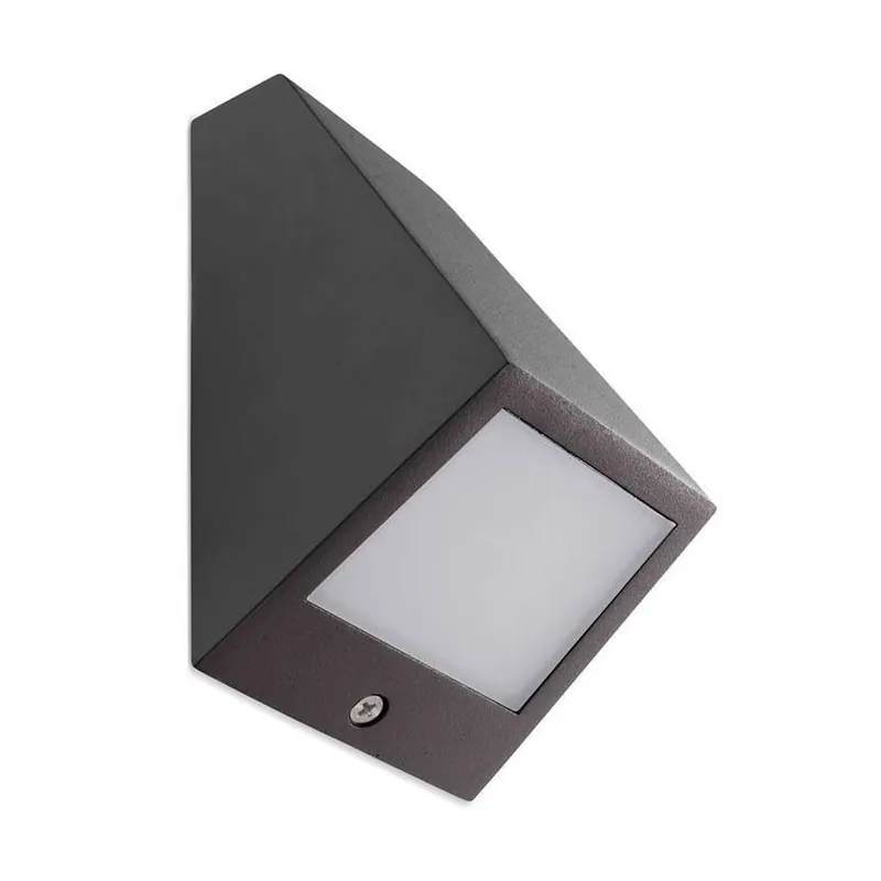 Leds-C4 LED Wall Light Outdoor 10W IP54 36D Urban Gris Alta Calidad