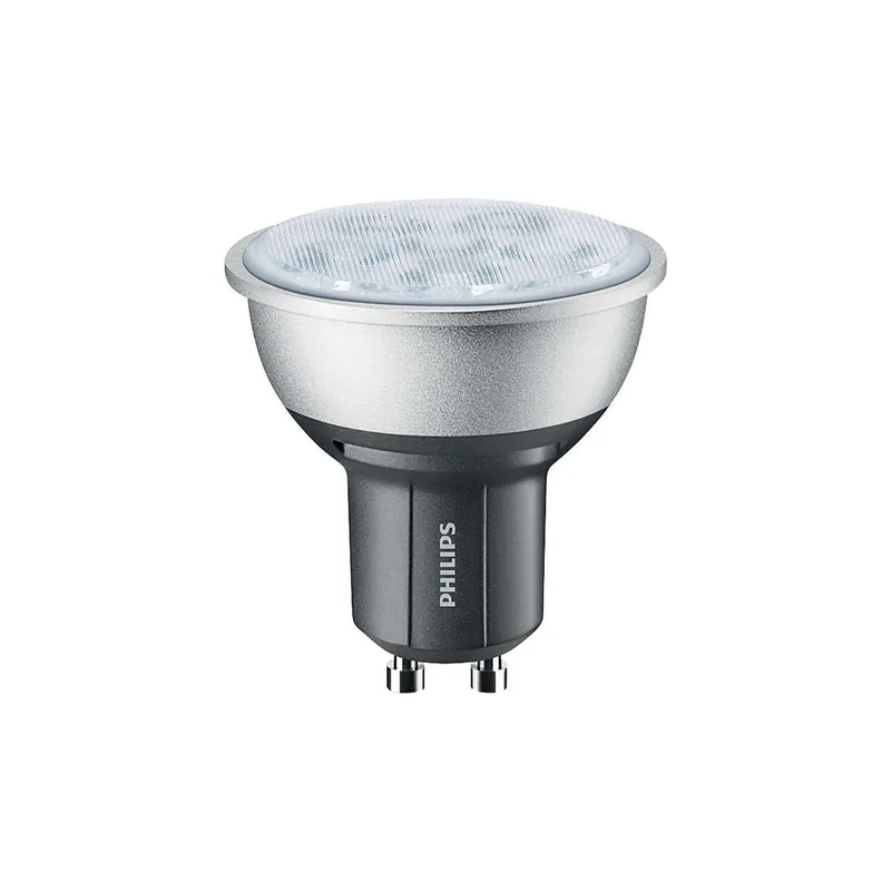 Precio Económico Philips Foco LED MASTER Value GU10 PAR16 4.3W 390lm 40D - 830 Luz Cálida | Regulable - Reemplazo 50W