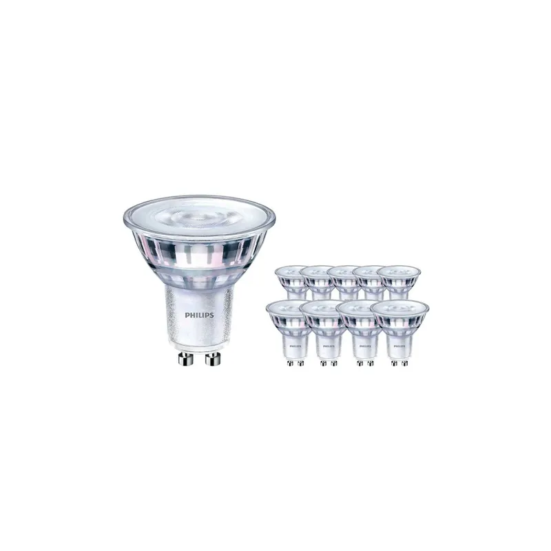 Multipack 10x Philips Corepro LED Foco GU10 PAR16 5W 365lm 36D - 830 Luz Cálida | Regulable - Reemplazo 50W Oferta