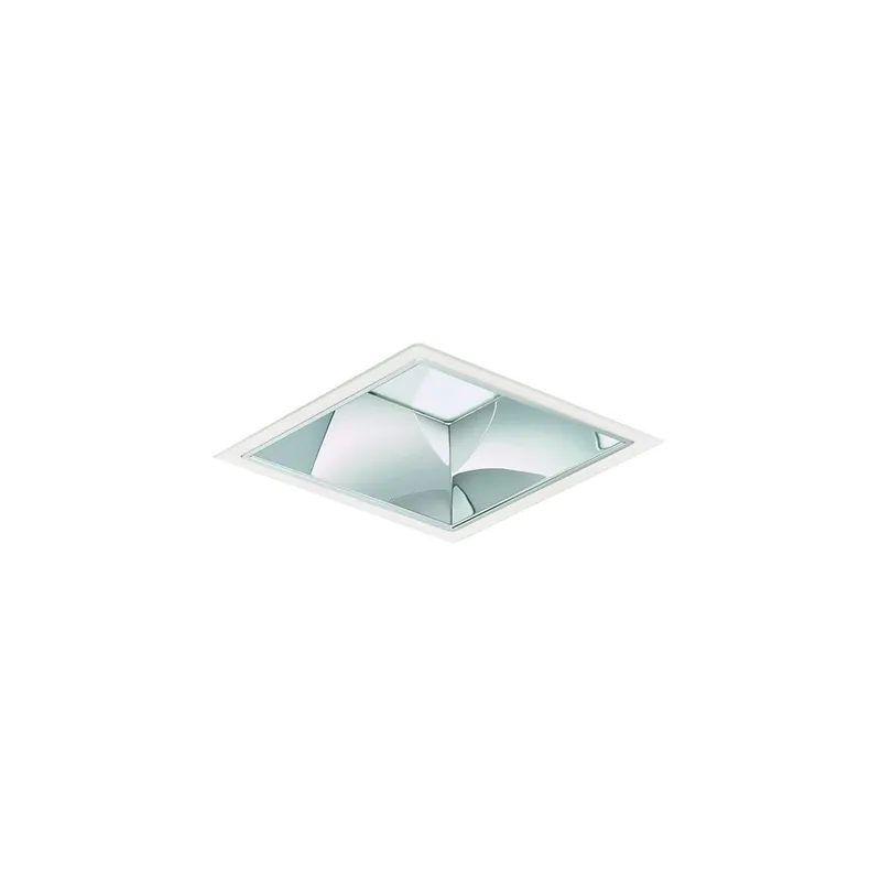 Philips Downlight LED LuxSpace Cuadrado DN572B 20.9W 2600lm 80D - 840 Blanco Frio | 214mm - Regulable - Aluminium Reflector - Power Over Ethernet Disponible Ahora