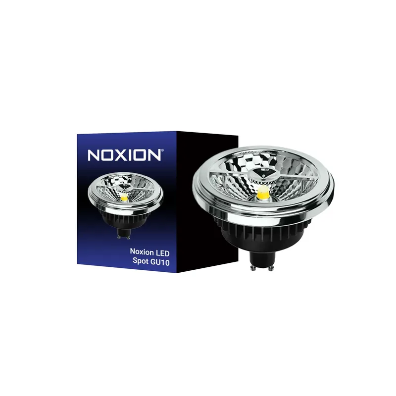 Solo Hoy Noxion Lucent Foco LED GU10 AR111 15W 780lm 40D - 927 Luz muy Cálida | Mejor reproducción de color - Regulable - Reemplazo 75W