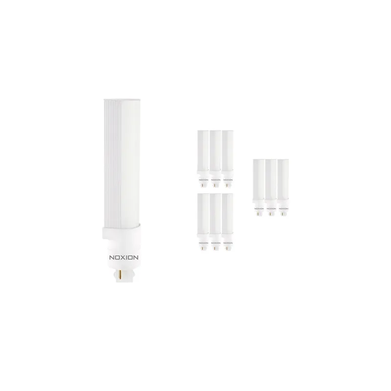 Gran Oferta Multipack 10x Noxion Lucent PL-C LED 6.5W 700lm - 840 Blanco Frio | 2-Pines - Reemplazo 18W