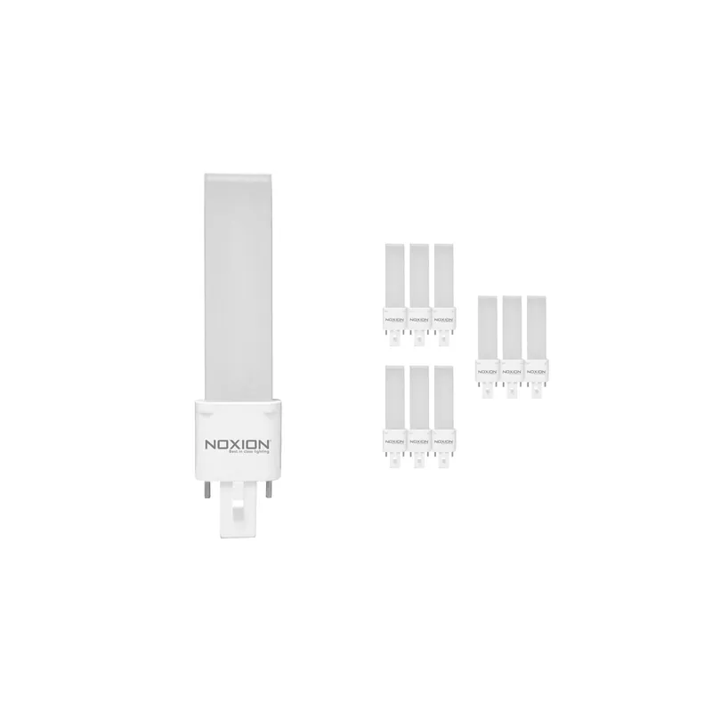 Garantía De Devolución De Dinero Multipack 10x Noxion Lucent PL-S LED 3.5W 368lm - 827 Luz Muy Cálida | 2-Pines - Reemplazo 5W