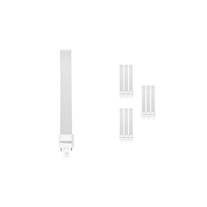 Envío Inmediato Multipack 10x Noxion Lucent PL-S LED 6W 765lm - 827 Luz Muy Cálida | 2-Pines - Reemplazo 11W