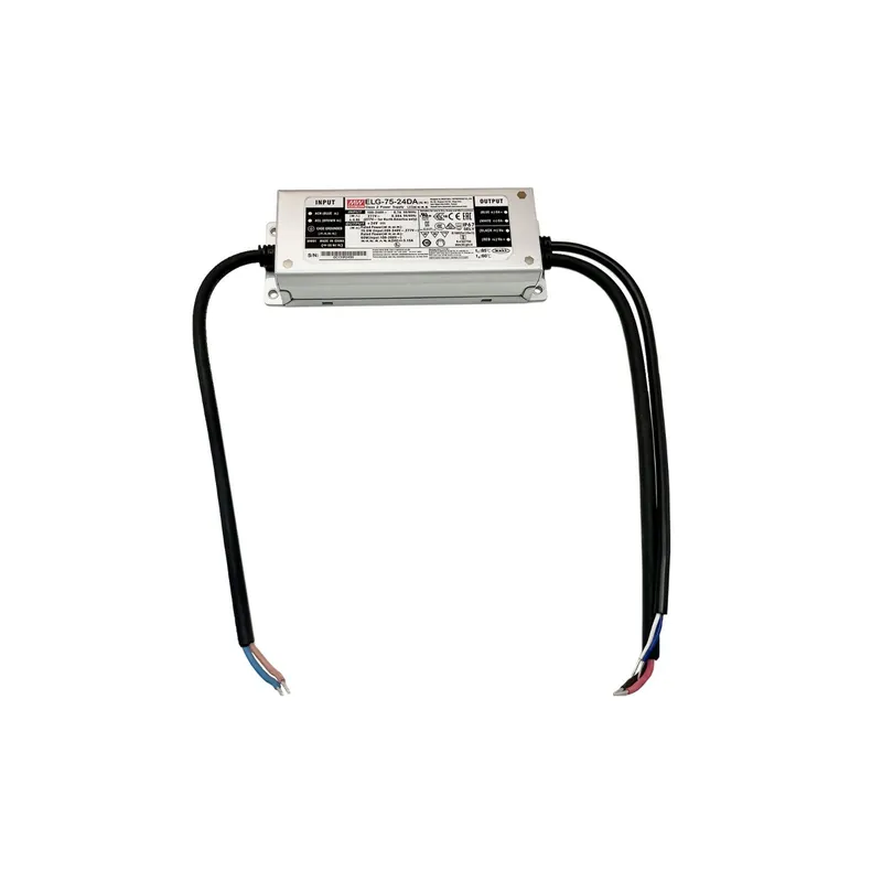 Meanwell Driver for Noxion Tiras LED ELG 75W 24v | DALI indoor | incl Cable De Cc| Incl WAGO clips Precio De Oferta