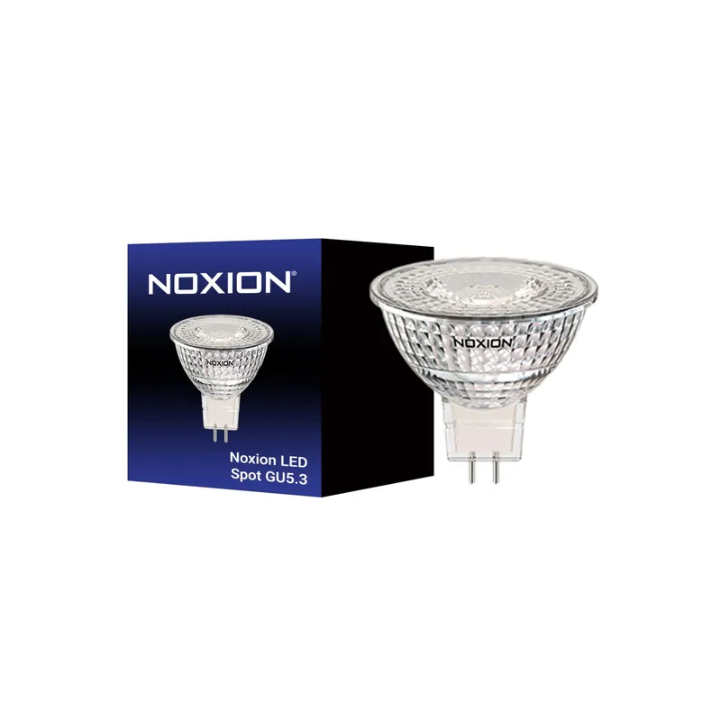 Disponible Ahora Noxion Foco LED GU5.3 MR16 5W 345lm 36D - 830 Luz Cálida | Regulable - Reemplazo 35W