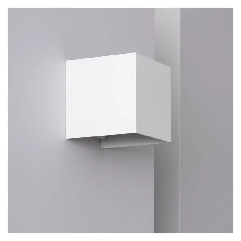 Ocasión Especial Luz de pared Montadas en superficie Bulkhead LED Eros Iluminación doble cara COB 6W 380lm 830 IP44 | Luz Cálida