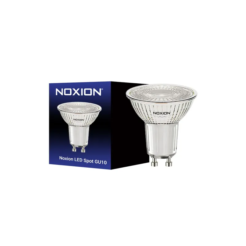 Noxion Foco LED GU10 PAR16 4W 345lm 36D - 827 Luz muy Cálida | Regulable - Reemplazo 50W Oferta Especial