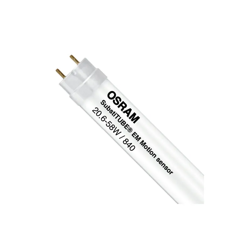 Directo De Fábrica Osram Tubo LED T8 SubstiTUBE (EM/Mains) Standard Output 19.3W 3100lm - 840 Blanco Frio | 150cm - Sensor de movimiento - Reemplazo 58W