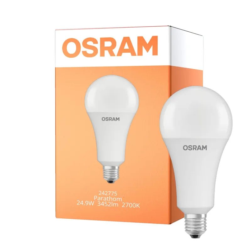 Osram Parathom Classic LED E27 Pera Mate 24.9W 3452lm - 827 Luz muy Cálida | Reemplazo 200W Precio De Fábrica