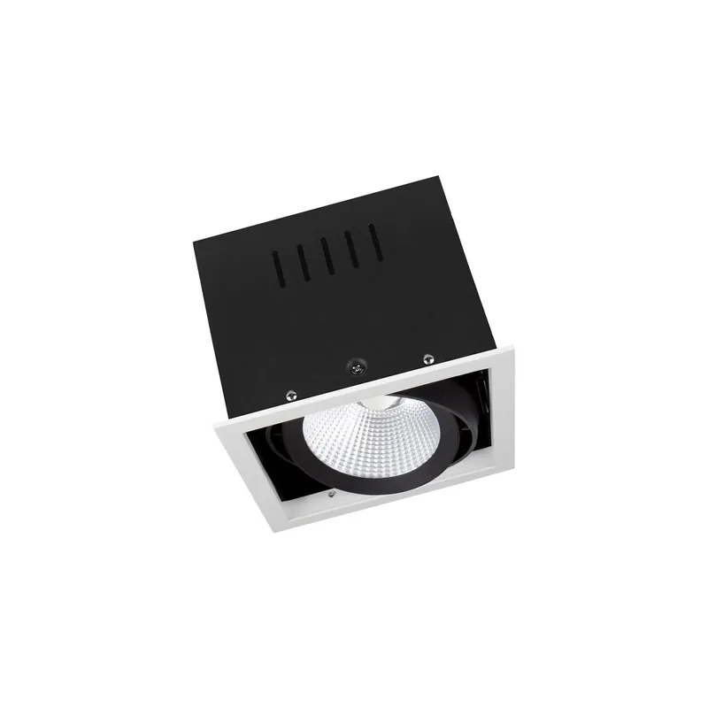 Precio Rebajado Ledvance Foco LED Cuadrado Multi Ajustable Negro-Blanco 30W 2700lm 38D - 840 Blanco Frio | Recorte 164mm