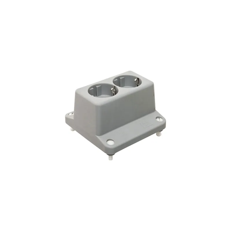 Enchufe de pared 3640 bifásico Gris Precio Rebajado
