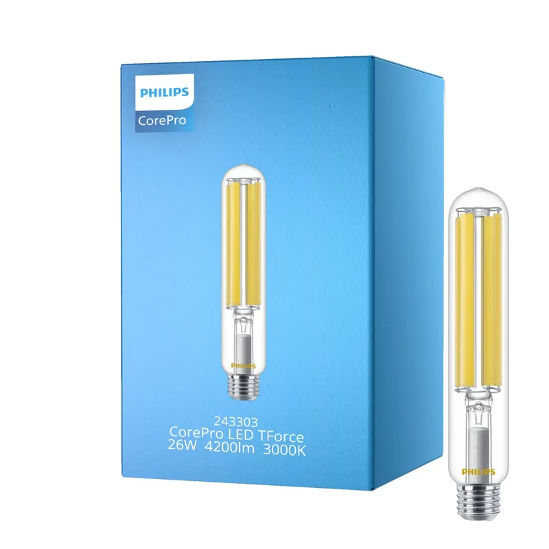 Envío Exprés Philips CorePro LED TForce E27 26W 4200lm - 730 Luz Cálida