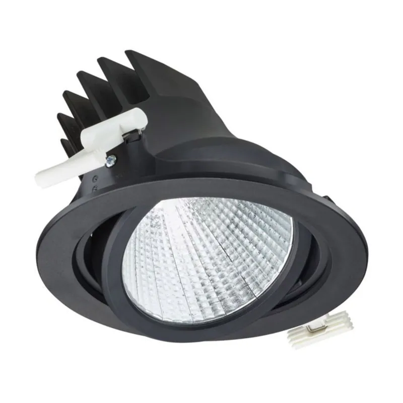 Solo Hoy Philips Foco LED LuxSpace Accent Performance Negro RS781B 36W 3850lm 36D - 930 Luz Cálida | 170mm - Mejor Reproducción De Color