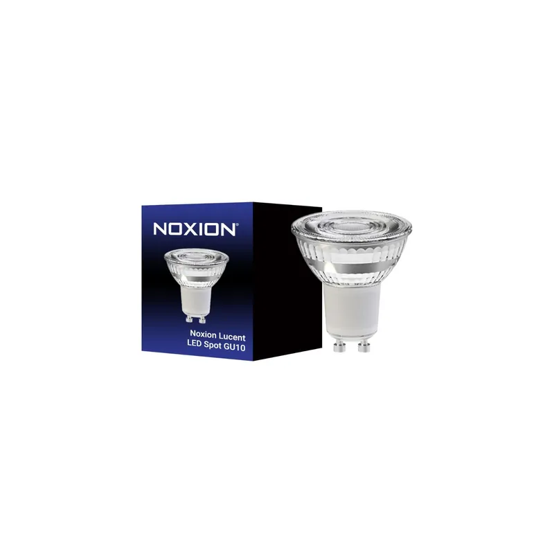 Noxion Lucent Foco LED GU10 PAR16 4.8W 450lm 36D - 840 Blanco Frio | Reemplazo 65W Alta Calidad