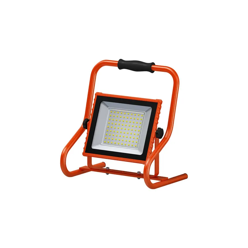 Entrega Rápida Ledvance Proyector LED Lámpara De Construcción Naranja 30W 2400lm 110D - 840 Blanco Frio | IP44 - Recargable - Simétrico