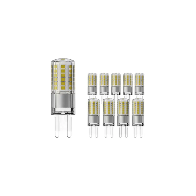 Promoción Exclusiva Multipack 10x Noxion Bolt LED Capsule G9 4.8W 600lm - 827 Luz muy Cálida | Reemplazo 50W