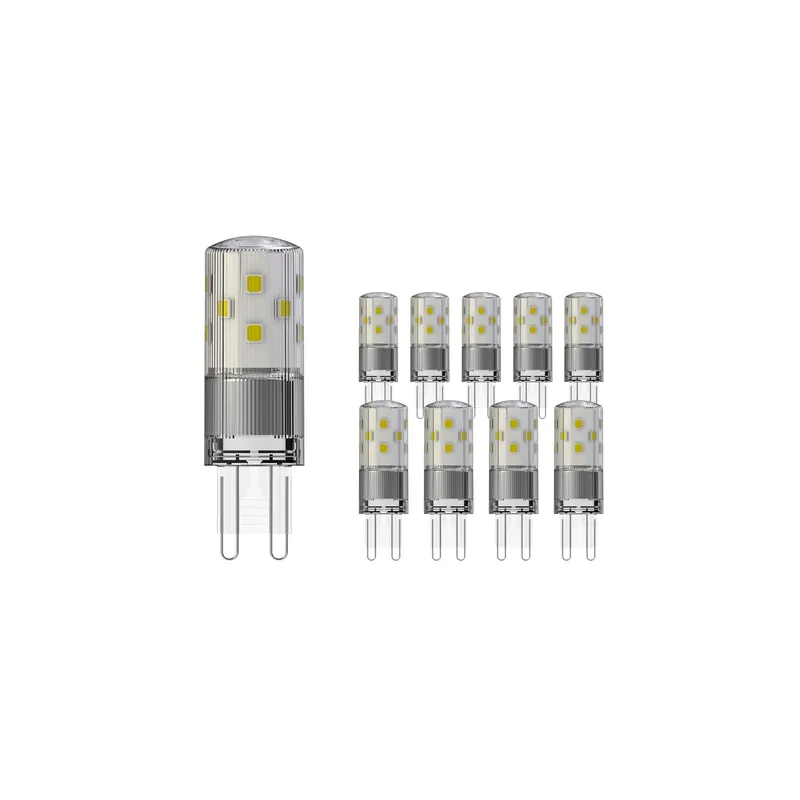 Última Versión Multipack 10x Noxion Bolt LED Capsule G9 3.8W 470lm - 830 Luz Cálida | Reemplazo 40W