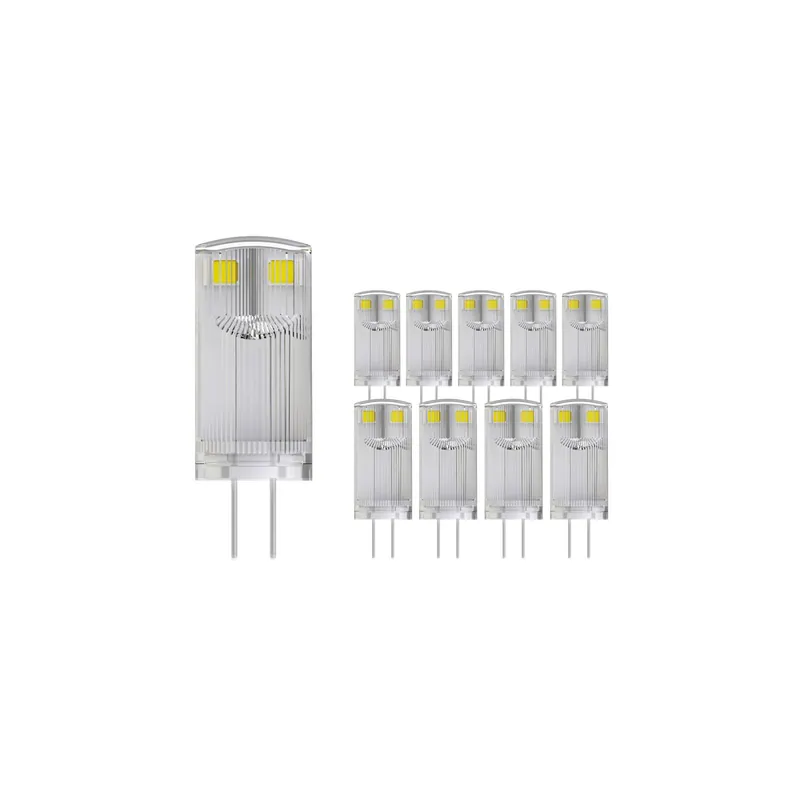 Garantía De Devolución De Dinero Multipack 10x Noxion Bolt LED Capsule G4 0.9W 100lm - 830 Luz Cálida | Reemplazo 10W