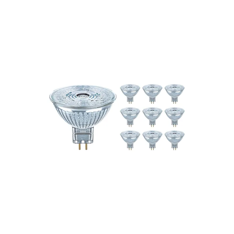 Multipack 10x Osram Parathom Foco LED GU5.3 MR16 3.8W 350lm 36D - 840 Blanco Frio | Reemplazo 35W Oferta Limitada