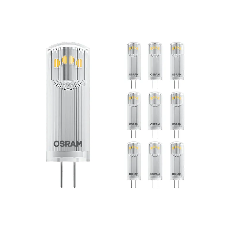 Últimas Unidades Multipack 10x Ledvance Performance LED Capsule G4 Clara 1.8W 200lm - 827 Luz muy Cálida | Reemplazo 20W