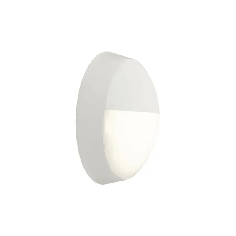 Ansell Plafón LED Techo/Pared Helder Circular Párpado Blanco 12W 1058lm - 830-840-865 CCT | 215mm - IP54 Disponible Ahora