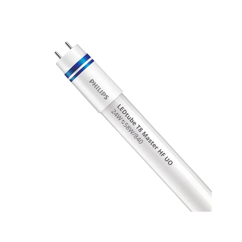 Disponible Ahora Philips Tubo LED T8 MASTER (HF) Ultra Output 24W 3700lm - 840 Blanco Frio | 150cm - Reemplazo 58W