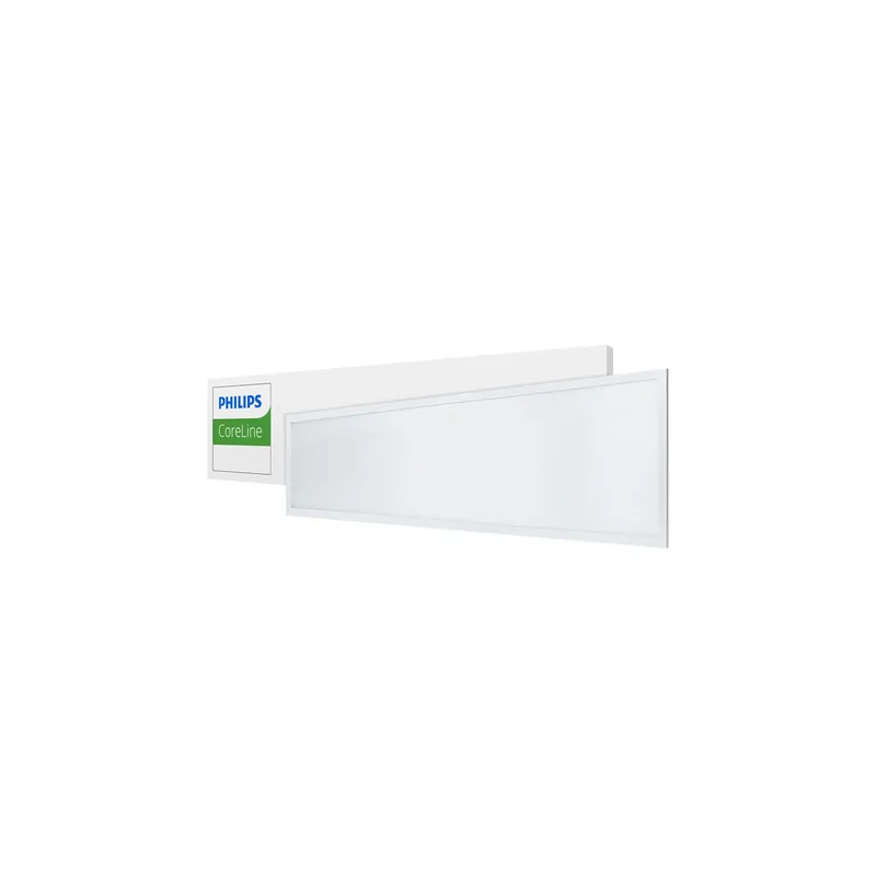 Alta Calidad Philips Panel LED RC132V CoreLine G5 Acero Blanco 28.5W 3600lm - 840 Blanco Frio | 120x30cm - UGR < 19