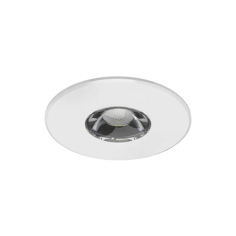 Última Versión Philips Foco LED RS155B CoreLine Aluminium Blanco 12.3W 1380lm 36D - 840 Blanco Frio | 85mm - Recorte 68mm - IP20/65 - Regulable