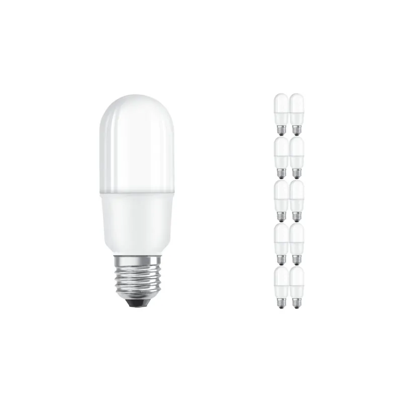 Multipack 10x Ledvance LED Classic Stick LED E27 Mate 8W 806lm - 827 Luz muy Cálida | Reemplazo 60W Precio De Oferta