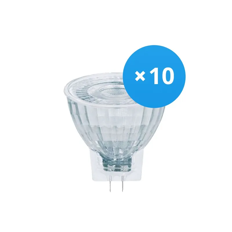Precio Rebajado Multipack 10x Ledvance Performance Foco LED Reflector GU4 MR11 4.2W 345lm 36D - 840 Blanco Frio | Reemplazo 35W