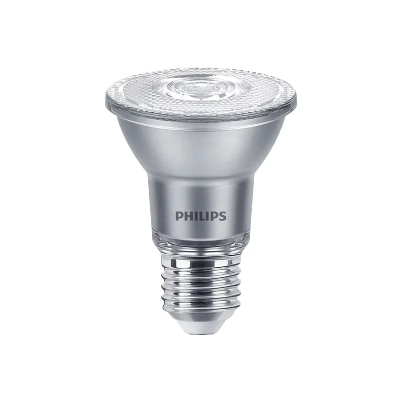 Philips Master Value LED Bulbo Reflector E27 PAR20 6W 540lm 25D - 940 Blanco Frio | Mejor Reproducción De Color - Regulable - Reemplazo 50W Pago Seguro
