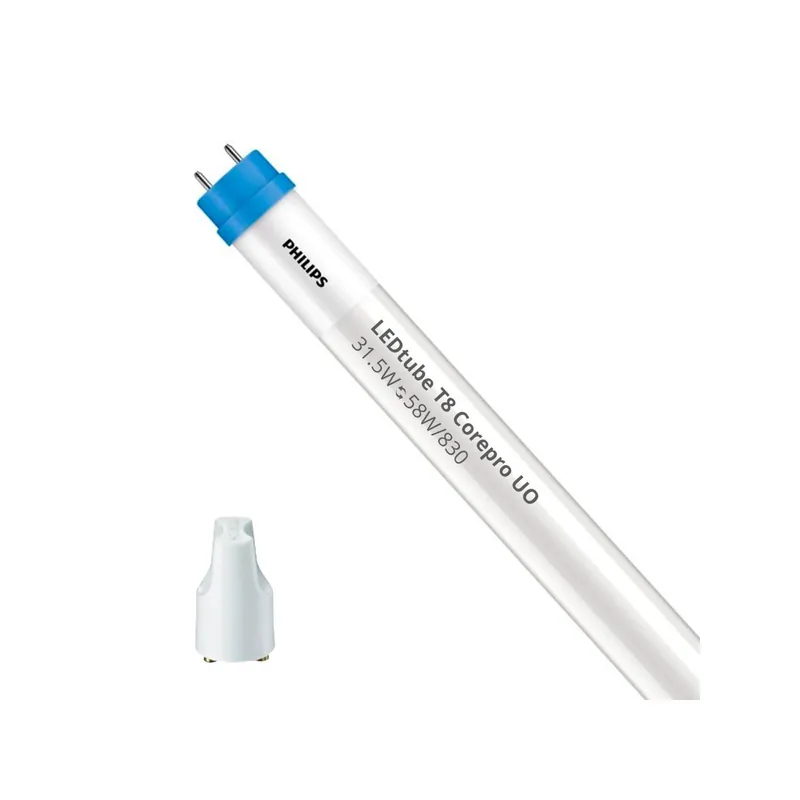 Philips Tubo LED T8 CorePro (EM/Mains) Ultra Output 31.5W 3320lm - 830 Luz Cálida | 150cm - Reemplazo 58W Alta Calidad