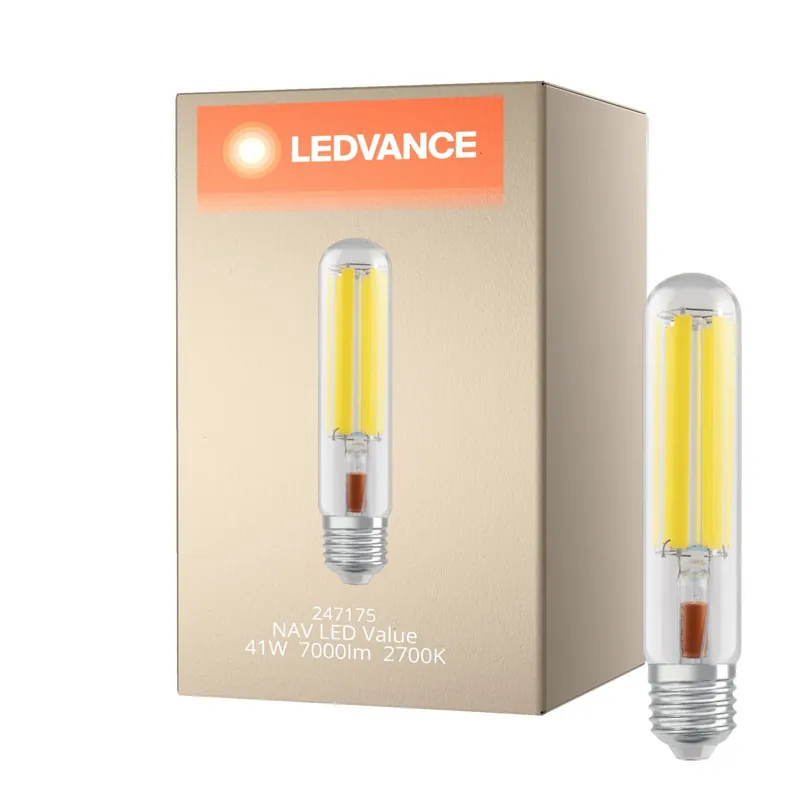 Ledvance LED Bulbo NAV LED FIL V E40 41W 7000lm - 727 Luz muy Cálida | Reemplazo 100W Precio Reducido