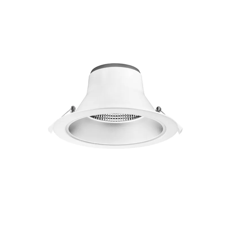 Oferta Limitada Bright Choice Downlight LED SIA Aluminium Blanco 15W 1650lm 60D - 830-850 Ajustable Blanco | Recorte 195mm - IP22 - Optional Regulable