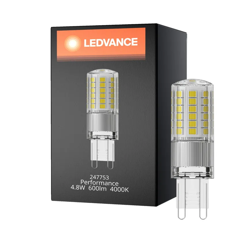 Ledvance Performance LED Capsule G9 Clara 4.8W 600lm - 840 Blanco Frio | Reemplazo 50W Imprescindible (Must-Have)