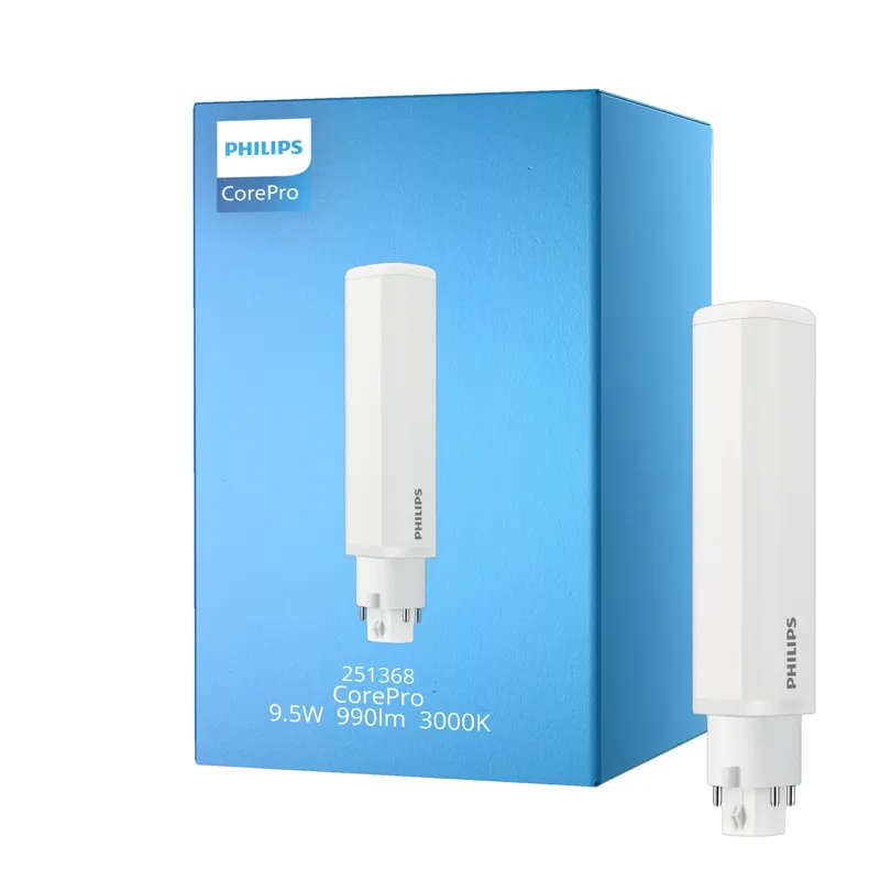 Philips CorePro PL-C LED 9.5W 990lm - 830 Luz Cálida | 4-Pines - Reemplazo 26W Precio Bajo