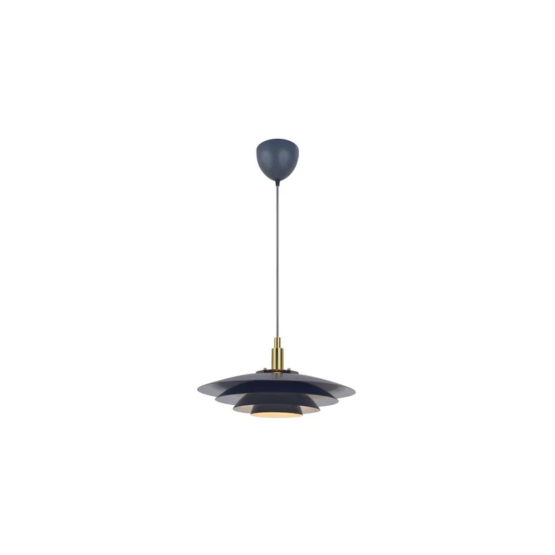 Últimas Unidades Nordlux Bretagne 38 Colgante De Luz Metal Gris | Apta para 1x G9