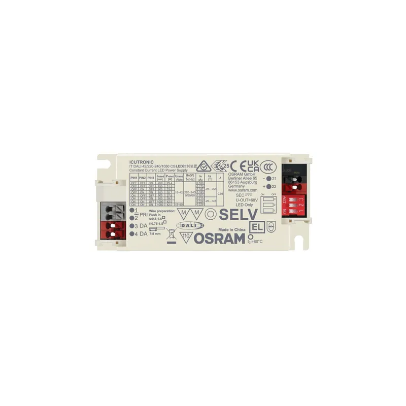 Osram LED driver DALI 42/220-240/1050 CS | incl. Cable De Ccfor Noxion Bestseller