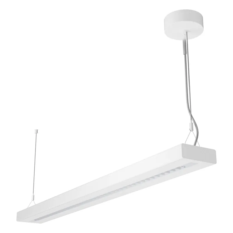 Precio De Fábrica Ledvance Panel LED Linear Colgante De Luz IndiviLED 69W 8350lm - 930 Luz Cálida | 150cmx12cm - UGR <19 - Mejor Reproducción De Color