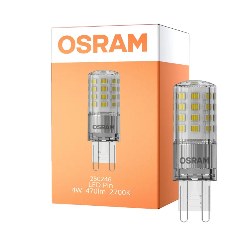 Bestseller Osram LED Capsule G9 Clara 4W 470lm - 827 Luz Muy Cálida | 3 Pasos Dim - Reemplazo 40W