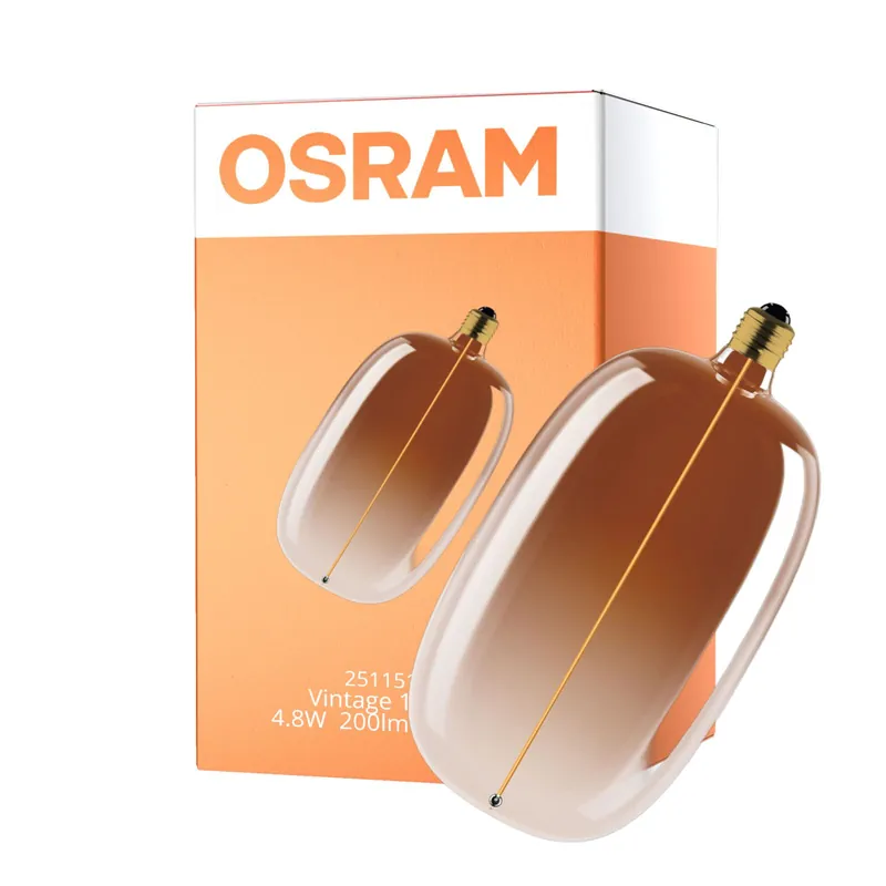 Osram Vintage 1906 LED E27 Special Con Filamento Smoke 4.8W 200lm - 818 Luz Muy Cálida | Regulable - Reemplazo 25W Mejor Precio