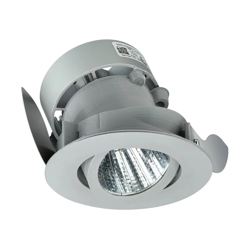 Philips Foco LED Greenspace Evo Mini Ajustable Gris 13.8W 1700lm 36D - 940 Blanco Frio | 100mm - IP20 - Mejor Reproducción De Color - Dali Regulable Últimas Unidades